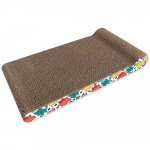 Magic Cat Scratcher carton Relax5 gofreeritud papi kassikriim, 43x22x6 cm