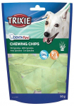 Trixie Denta Fun Chewing Chips With Spirulina Algae n&auml;ritavad laastud t&auml;iskasvanud koertele, 50 g