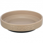 Trixie Be Nordic lame keraamiline kauss kummir&otilde;ngaga, 0.3 l/&oslash; 16 cm, taupe
