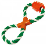Dog Fantasy Figure Of 8 rope tugger, k&ouml;iem&auml;nguasi koertele hammaste h&uuml;gieeniks, 25 cm