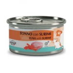 Marpet Chef Tuna With Surimi m&auml;rg t&auml;iends&ouml;&ouml;t t&auml;iskasvanud kassidele tuuni ja surimiga, 80 g