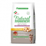 Natural Trainer Cat Hairball Boli Di Pelo Chicken t&auml;isv&auml;&auml;rtuslik kuivtoit t&auml;iskasvanud kassidele karvapallide vastu, 1,5 kg