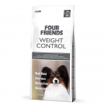 Four Friends Weight Control gluteenivaba kuivtoit &uuml;lekaalulistele koertele kana- ja kalkunilihaga, 12 kg