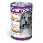 Gemon Dog Chunkies Adult Mini With Chicken & Rice kompleksne m&auml;rgtoit t&auml;iskasvanud v&auml;ikestele t&otilde;ugudele kanaga ja riisiga, 0.415 kg