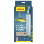 Sera Gravel Cleaner Round p&otilde;hjakatte puhastaja akvaariumitele l&auml;bipaistva voolikuga, &uuml;mar
