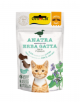 Gim Cat Crunchy Snacks Duck With Catnip maiustused kassidele pardiliha ja kassim&uuml;ndiga, 50 g