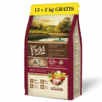 Sam's Field Fresh Chicken Potato madala teraviljasisaldusega kuivtoit keskmistele t&otilde;ugudele t&auml;iskasvanud koertele kanaliha ja kartuliga, 13 kg + 2 kg kingitus