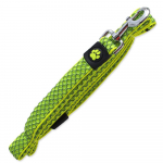 Active Dog Leash Mellow L koerarihm helkurdetailidega, laimiroheline, 3,2x120 cm