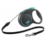 Flexi Black Design M Cord rihm koertele kuni 20 kg, 5 m