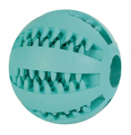 Trixie Denta Fun Mintfresh Baseball pehme pall koertele piparm&uuml;ndiaroomiga hammaste massaažiks, 7 cm