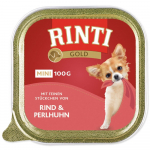 Rinti Gold Adult Mini veiseliha ja p&auml;rlkanali konserv koertele, 100g
