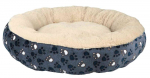 Trixie Tammy Bed &uuml;mar magamisase koertele ja kassidele, sinine/beež, &oslash; 50 cm