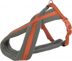 Trixie Premium Touring Harness koera rakmed, fliisvoodriga, reguleeritav, roostev&auml;rvi, L: 60-100 cm/25 mm