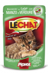 LeChat Pouches veiseliha-k&ouml;&ouml;giviljat&uuml;kkidega, kompleksne m&auml;rgtoit t&auml;iskasvanud kassidele, 100 g