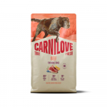 Carnilove True Fresh Beef teraviljavaba kuivtoit t&auml;iskasvanud koertele v&auml;rske veiselihaga, hernestega ja k&otilde;rvitsaga, 4 kg