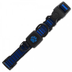 Active Dog Strong krae koertele helkurniidiga, sinine, 1,5x27-37 cm