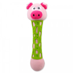 Be Fun Toy TPR+Plush Pig kutsikam&auml;nguasi piiksuva funktsiooniga, 38 cm