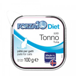 Forza10 Solo Diet tuunikonservid t&auml;iskasvanud kassidele, h&uuml;poallergeenne, &uuml;he valguallikaga, 100 g