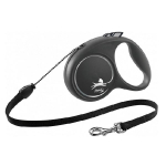 Trixie Flexi Black Design automaatne rihm koertele, n&ouml;&ouml;ri t&uuml;&uuml;pi, S, 5 m, kuni 12 kg