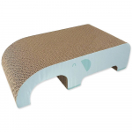 Magic Cat Scratcher Carton Elephant gofreeritud papi kassikriim ja magamisase elevandi kujul kassidele, 41x23x11 cm