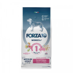 Forza10 Medium Mono Diet Pork With Potatoes kuivtoit keskmistele koertele sealihaga ja kartuliga, 12 kg