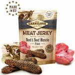 Carnilove Dog Jerky Beef With Beef Muscle Fillet t&auml;iendtoit koertele, 100 g
