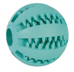 Trixie Denta Fun Mintfresh Baseball naturaalsest kummist pall koertele piparm&uuml;ndimaitsega, 5 cm