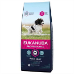 Eukanuba Adult Medium Chicken kuivtoit keskmistele t&auml;iskasvanud koertele, kanaga, 18 kg