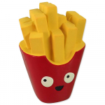 Dog Fantasy French Fries lateksist m&auml;nguasi koertele koos piiksuja, 10,5 cm