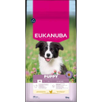 Eukanuba Puppy Medium Chicken kuivtoit keskmiste t&otilde;ugude kutsikatele, 15 kg