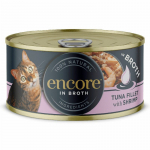 Encore Tuna Fillet With Shrimp t&auml;ielikud looduslikud konservid t&auml;iskasvanud kassidele, 70 g