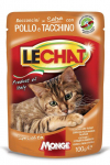LeChat Pouches kana- ja kalkunit&uuml;kkidega kastmes t&auml;iskasvanud kassidele, 100 g