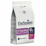 Exclusion Hypoallergenic sealiha ja herne dieetkuivtoit t&auml;iskasvanud v&auml;ikestele koertele talumatuse korral, 2 kg