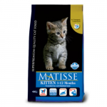 Farmina Matisse Kitten t&auml;iss&ouml;&ouml;t kassipoegadele ja tiinetele v&otilde;i imetavatele emastele kassidele kanaliha ja riisiga, 1.5 kg