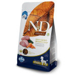 Farmina N&D Dog Grain Free Brown Coat S lambaliha & spirulinaga teraviljavaba kuivtoit tumeda karvkattega koertele, 2 kg