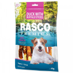 Rasco Premium Snack Sticks Rawhide Roll By Duck jautienos odos skanėstai &scaron;unims su ančių mėsa, 80 g