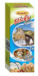 Avicentra T&auml;iends&ouml;&ouml;t n&auml;rilistele &ndash; Sticks nutty for small rodents, 2x60g
