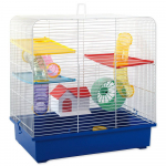 Plaček Cage CH 5 puur n&auml;rilistele, valge sinisega, 49x32.5x52.5 cm