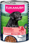 Eukanuba Wet Food For Senior Dogs, Rich In Beef With Pumpkin m&auml;rgtoit seeniorkoertele, veiseliha ja k&otilde;rvitsaga, 400 g