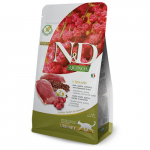 Farmina N&D Quinoa Urinary teraviljavaba kuivtoit kassidele pardiliha ja kinoaga, 1.5 kg