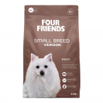 Four Friends Small Breed Venison t&auml;isv&auml;&auml;rtuslik toit hirveliha t&auml;iskasvanud v&auml;ikest t&otilde;ugu koertele, 6 kg