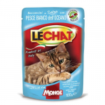 LeChat Pouches Ocean Fish konservid t&auml;iskasvanud kassidele, t&uuml;kid kastmes ookeanikalaga, 100 g