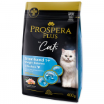 Prospera Plus Sterilized 1+ Chicken Weight Balance kuivtoit steriliseeritud kassidele, kanaga, kaalukontrolliks, 0,4 kg