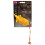 Magic Cat Toy Mouse Neon pehme m&auml;nguasi kassidele kellukesega, 8,75 cm, erinevad v&auml;rvid