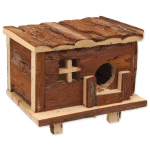 Small Animals puidust hamstri maja, 18x13x13.5 cm