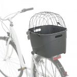 Trixie Bicycle Basket For Bike Racks jalgrattakorv koertele metallv&otilde;rgu ja padjaga, hall, 36x47x46 cm