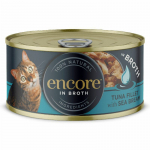 Applaws ENCORE Tuna Fillet With Sea Bream in Broth konservid kassidele tuunikalafilee ja merikogeriga, 70 g