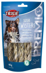 Trixie Premio Sushi Twisters maius koertele, valge kalafileest, Omega 3 ja Omega 6-ga, 60 g