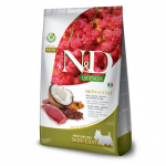 Farmina N&D Dog Grain Free Adult Skin Coat Small teraviljavaba kuivtoit t&auml;iskasvanud v&auml;ikest t&otilde;ugu koertele, pardi ja hanemaltsaga, 2.5 kg
