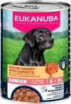 Eukanuba Senior Rich In Turkey & Carrots m&auml;rgtoit seeniorkoertele, kalkuni ja porgandiga, 400 g